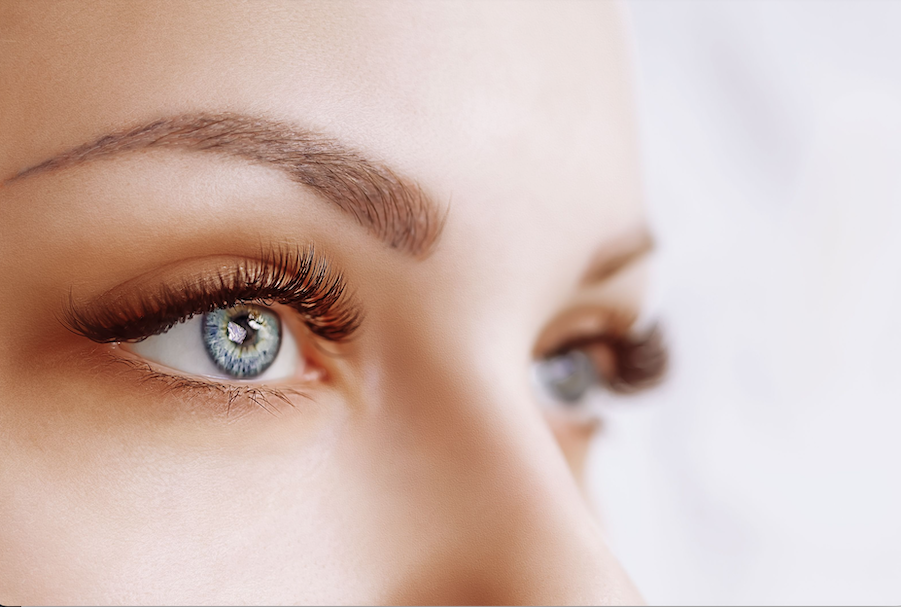 Eyelash growth after treatment with LATISSE